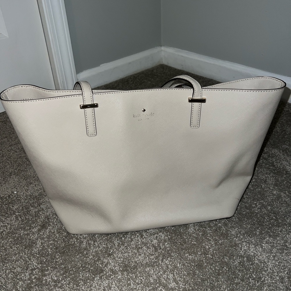 Kate Spade Cream Tote Bag